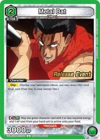 Metal Bat (043) - UE06BT: One Punch Man Release Event Cards - Union Arena card