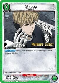 Genos (046) - UE06BT: One Punch Man Release Event Cards - Union Arena card