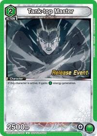 Tank-top Master - UE06BT: One Punch Man Release Event Cards - Union Arena card