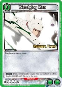 Watchdog Man - UE06BT: One Punch Man Release Event Cards - Union Arena card