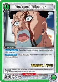 Puri-puri Prisoner - UE06BT: One Punch Man Release Event Cards - Union Arena card