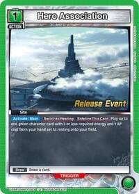 Hero Association - UE06BT: One Punch Man Release Event Cards - Union Arena card
