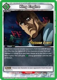 King Engine - UE06BT: One Punch Man Release Event Cards - Union Arena card