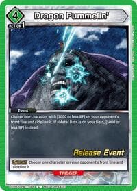 Dragon Pummelin' - UE06BT: One Punch Man Release Event Cards - Union Arena card