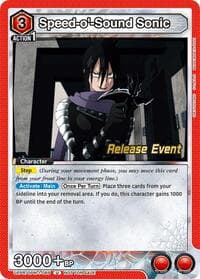 Speed-o'-Sound Sonic (069) - UE06BT: One Punch Man Release Event Cards - Union Arena card