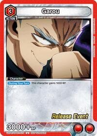 Garou (074) - UE06BT: One Punch Man Release Event Cards - Union Arena card