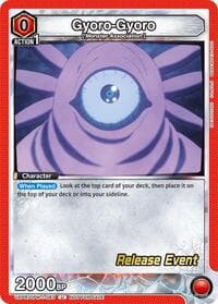 Gyoro-Gyoro - UE06BT: One Punch Man Release Event Cards - Union Arena card