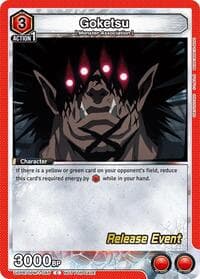 Goketsu - UE06BT: One Punch Man Release Event Cards - Union Arena card