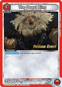 The Beast King - UE06BT: One Punch Man Release Event Cards - Union Arena card