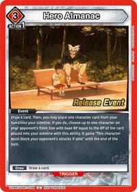 Hero Almanac - UE06BT: One Punch Man Release Event Cards - Union Arena card