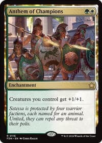 Anthem of Champions - Promo Pack: Aetherdrift - Magic: The Gathering card