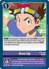 Xros Up - World Convergence - Digimon Card Game card