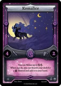 Komalice - Shattered Stars Chapter 2 [SS2] - Elestrals card