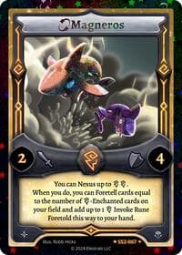 Magneros (Stellar) - Shattered Stars Chapter 2 [SS2] - Elestrals card
