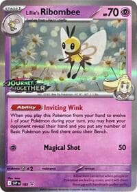 Lillie's Ribombee - 183 (Prerelease) - SV: Scarlet & Violet Promo Cards - Pokemon card