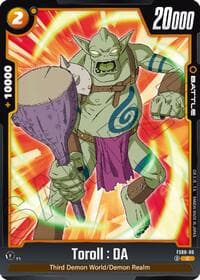 Toroll : DA - Starter Deck 8: Vegeta (Mini) Super Saiyan 3 - Dragon Ball Super: Fusion World card