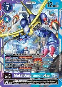 MetalGarurumon ACE - Starter Deck 21: Hero of Hope - Digimon Card Game card