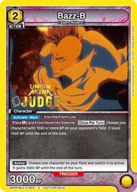 Bazz-B (Judge Pack) - Union Arena Promotion Cards - Union Arena card