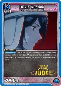Rukia Kuchiki (032) (Judge Pack) - Union Arena Promotion Cards - Union Arena card