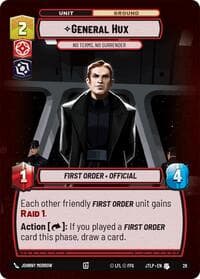 General Hux - No Terms, No Surrender (Foil) - Jump to Lightspeed: Weekly Play Promos - Star Wars: Unlimited card