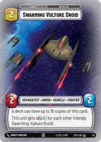Swarming Vulture Droid - Jump to Lightspeed: Weekly Play Promos - Star Wars: Unlimited card