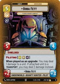 Boba Fett - Feared Bounty Hunter - Jump to Lightspeed: Weekly Play Promos - Star Wars: Unlimited card