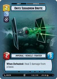 Onyx Squadron Brute - Jump to Lightspeed: Weekly Play Promos - Star Wars: Unlimited card