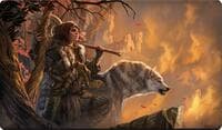 Magali Villeneuve Playmat for Magic: The Gathering (Kickstarter Exclusive) - Huntmaster of the Fells (Double-Sided) - Ultra Pro Playmats - Playmats card