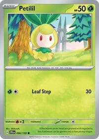 Petilil - SV09: Journey Together - Pokemon card