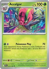 Accelgor - SV09: Journey Together - Pokemon card