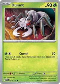 Durant - SV09: Journey Together - Pokemon card