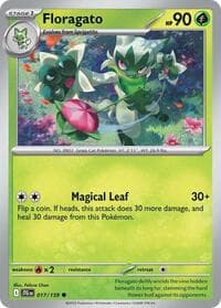 Floragato - SV09: Journey Together - Pokemon card