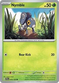 Nymble - SV09: Journey Together - Pokemon card