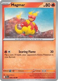 Magmar - SV09: Journey Together - Pokemon card
