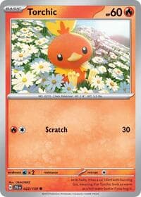 Torchic - SV09: Journey Together - Pokemon card