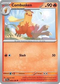 Combusken - SV09: Journey Together - Pokemon card