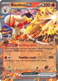 Blaziken ex - SV09: Journey Together - Pokemon card