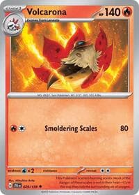 Volcarona - SV09: Journey Together - Pokemon card