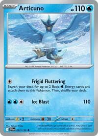 Articuno - SV09: Journey Together - Pokemon card