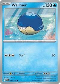 Wailmer - SV09: Journey Together - Pokemon card