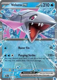 Veluza ex - SV09: Journey Together - Pokemon card