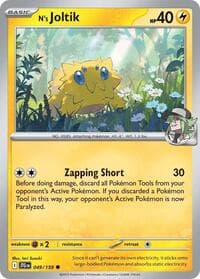 N's Joltik - SV09: Journey Together - Pokemon card
