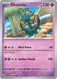 Dhelmise - SV09: Journey Together - Pokemon card