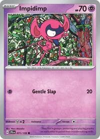 Impidimp - SV09: Journey Together - Pokemon card