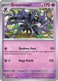Grimmsnarl - SV09: Journey Together - Pokemon card