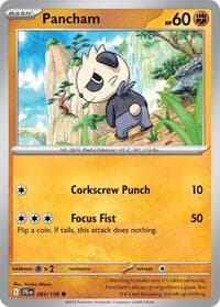 Pancham - SV09: Journey Together - Pokemon card