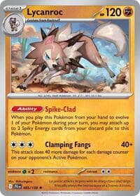 Lycanroc - SV09: Journey Together - Pokemon card