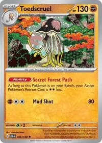 Toedscruel - SV09: Journey Together - Pokemon card