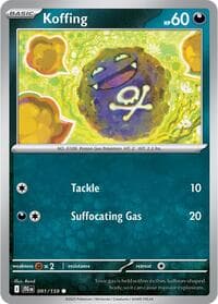 Koffing - SV09: Journey Together - Pokemon card
