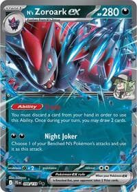N's Zoroark ex - SV09: Journey Together - Pokemon card